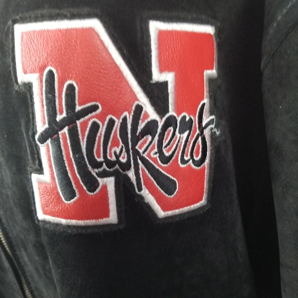 🧥Nebraska REVERSIBLE Suede /Polyester Satin - Picture 2 of 10